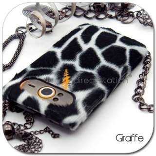 Giraffe Velvet Hard Case T mobile HTC HD 7 HD7 T9292  