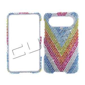 Rainbow BLING COVER CASE SKIN 4 T MOBILE HTC HD7  