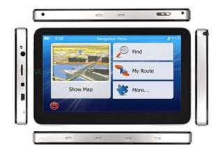   Touch Screen Car Navigator GPS Fm transmitter windows CE Video  