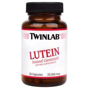  Twinlab Lutein 20mg 30 Capsules