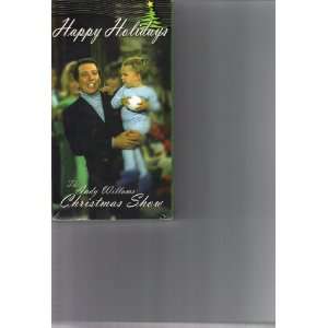  HAPPY HOLIDAYS THE ANDY WILLIAMS CHRISTMAS SHOW (VHS TAPE 
