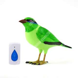 Wireless Home Lark Bird Remote Control Chime Doorbell  