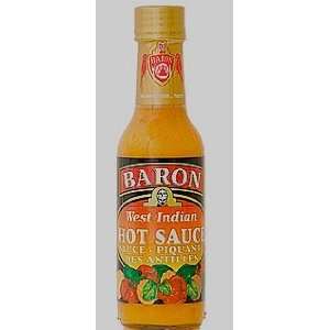 Baron West Indian Hot Sauce 5oz Grocery & Gourmet Food