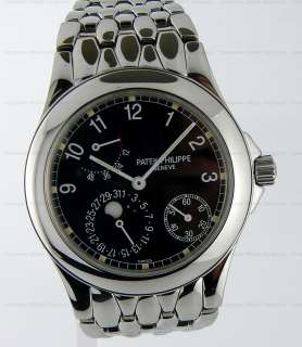 Patek Philippe 5085 SS/SS Automatic 5085/1A 001 Black Dial 37mm  