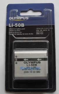 LI 50B Battery For Olympus Mju 1020 1030 1010 6000 Stylus 1040 1200 