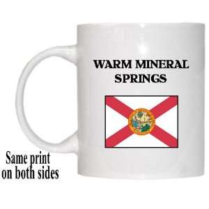   State Flag   WARM MINERAL SPRINGS, Florida (FL) Mug 