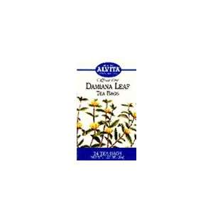 Damiana Leaf Tea 24 Bags (Turnera Diffusa)   Alvita Teas