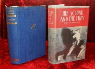 The Sound and The Fury by William Faulkner ~ First Edition 