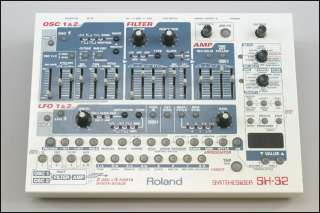 Roland SH 32 Synthesizer Real Time Control Desktop Sound Module SH32 