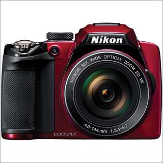 Nikon Coolpix P500 12.1 MP Digital Camera   Red   Brand New USA   Free 