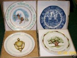 Avon Collector Plates, 2nd /5th Anniversary, Bicential+  