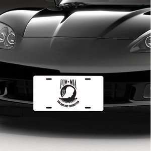  Army Emblem   POW MIA LICENSE PLATE Automotive