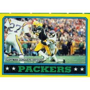  1986 Topps #213 Packers TL / Paul Coffman   Green Bay 