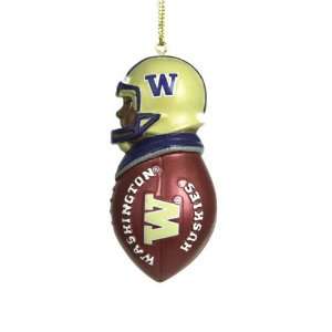  BSS   Washington Huskies NCAA Team Tackler Player Ornament 
