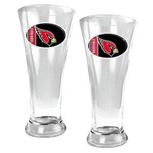  Arizona Cardinals 2 Piece Pilsner Beer Glass Set Kitchen 