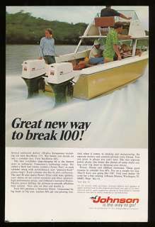1970 Johnson Sea Horse 60s Outboard Motor Ad  
