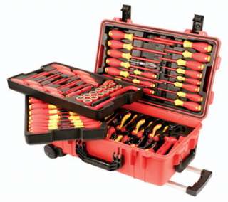 Wiha 80 Piece Professional Electricians Insulated Tool Set Tool Box 