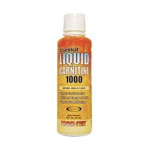  Iron Tek Essential Liquid L Carnitine 1000   Vanilla 32 oz 