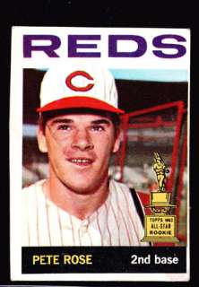 1964 Topps #125 Pete Rose (Reds) EX  