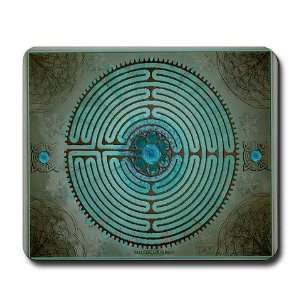  Celtic Labyrinth Digital Art Family Mousepad by  