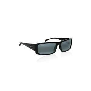  Maui Jim Akamai Sunglasses, Gloss black / Netural Grey 