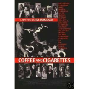 Coffee and Cigarettes Double Sided Original Movie Poster 
