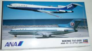 Hasegawa Model Kit   ANA Boeing B727 200 Plane   10672   FAST SHIPPING 