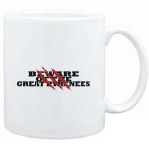    Mug White  BEWARE OF THE Great Pyrenees  Dogs