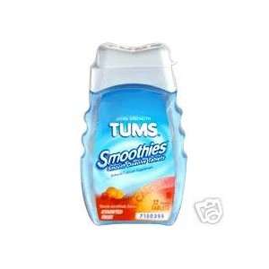  Tums Smoothies Assorted Fruit Chewable Tablets   12 Ea 