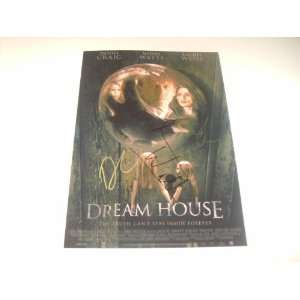 Dream House Daniel Craig Naomi Watts Rachel Weisz Signed 