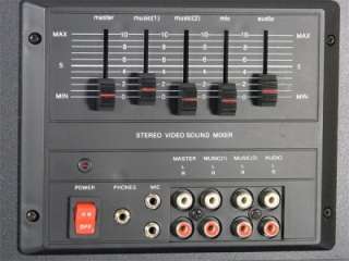 controls adjust master music 1 music 2 microphone audio lets