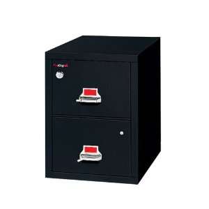   Single Drawer Vertical File with Safe 32D Pewter
