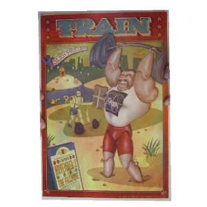 Train Fillmore Poster Weight Lifter 
