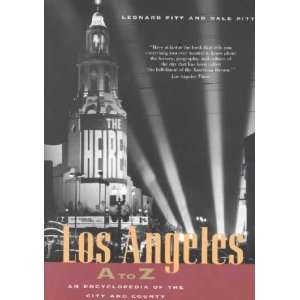  Los Angeles A to Z Leonard/ Pitt, Dale Pitt Books