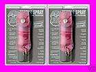 Pink CAMO POLICE Pepper Spray 17%OC HOT UV With CASE Fits Mace