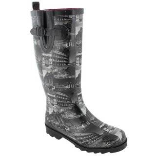 Capelli New York All Over Rome Printed Ladies Tall Sporty Rubber Rain 