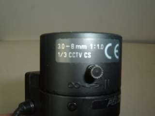 Pelco Digital CCD Color Camera CC3710H 2 w/ 3 8mm Lens  