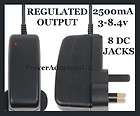   POWER ADAPTOR/SUPPLY​/CHARGER 2.5A 3/3.3/5/6/6.5/​7/8.4 VOLT