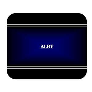  Personalized Name Gift   ALBY Mouse Pad 