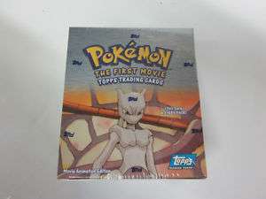 Pokemon The First Movie Trading Cards Sealed Box  