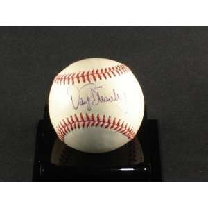  Autographed Darryl Strawberry Baseball   OBNL JSA Sports 