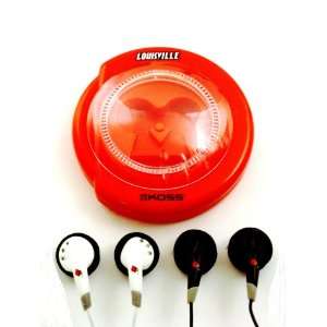   Earphones with Team Logo Case (University of Louisville) Electronics