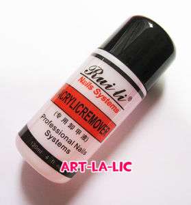 120ml Acrylic Remover for Acrylic Tips Nail Art Soak  