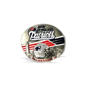 The NEW ENGLAND PATRIOTS NFL LIMITED EDITION FOOTBALL TEAM BELT BUCKLE 