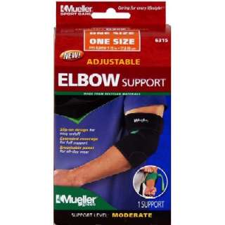   to help protect and support sore weak or injured elbows retains