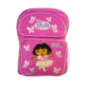  Dora the Explorer Large School Backpack / Lets Dance 