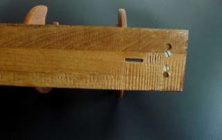 Vtg Mid Century Danish modern ESA teak wood spice rack  