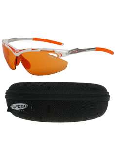 NEW Tifosi Tyrant Sunglasses w/ Fototec Lens and Case   Race Orange 