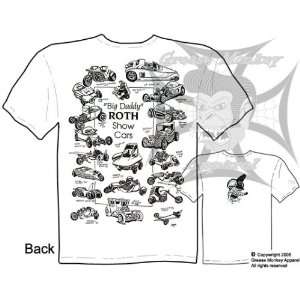   3XL, Ed Roth Show Cars Rat Fink T Shirt, New, Ships within 24 hours