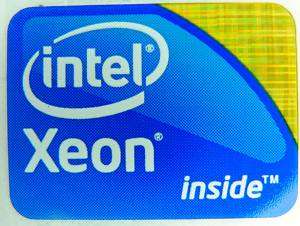 Intel Xeon Duo Inside Sticker Label 25x18 #7  